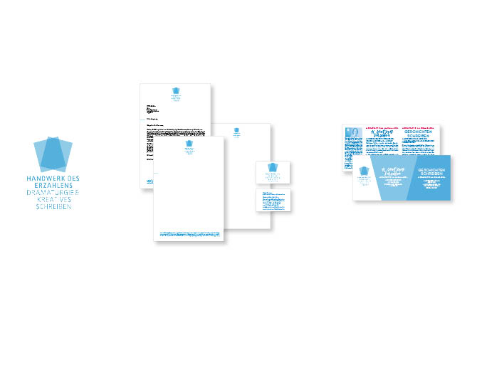 Handwerk des Erzählens - Referenz von Anja Matzker, Grafikdesign, Printdesign, Corporate Design und Webdesign in Berlin